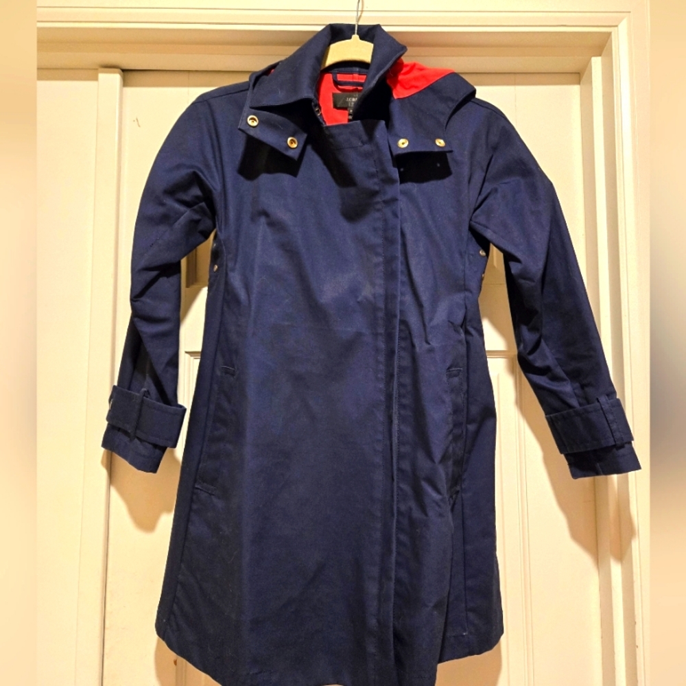 J Crew raincoat size PXXS